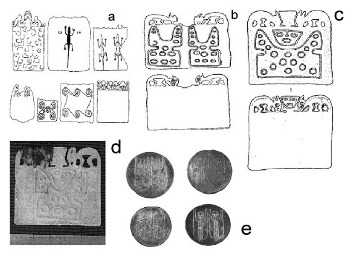 Figura 3. Ejemplos de placas del NOA