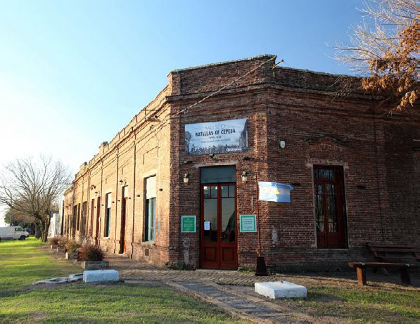 Figura 2. Fachada Museo Batallas de Cepeda. Fuente: Prensa, Municipalidad de Pergamino