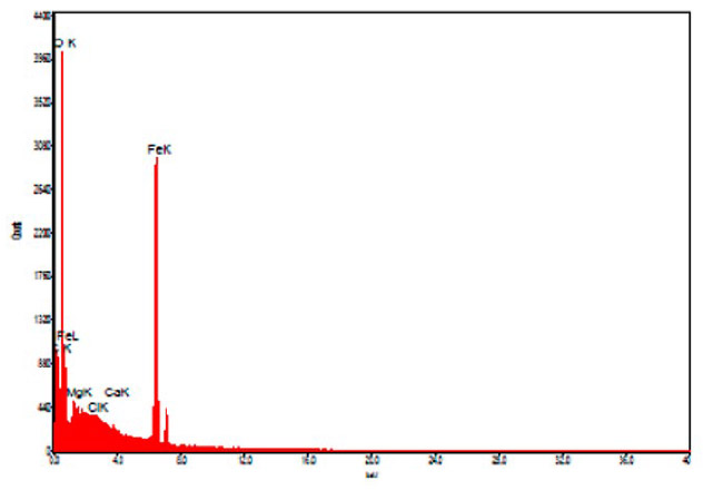 Figura 6. Espectros EDS genéricos