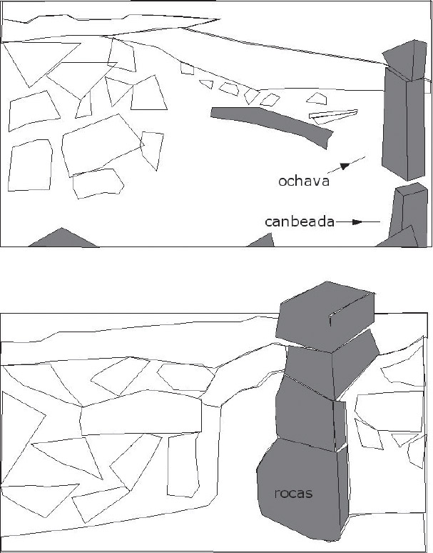 Figura 9. Estratigrafía del basurero en AIE Habitación 3