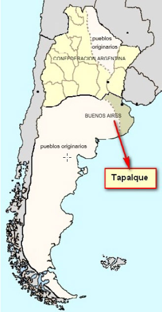 Figura 1: Ubicación del Cantón Tapalqué Viejo (CTV)