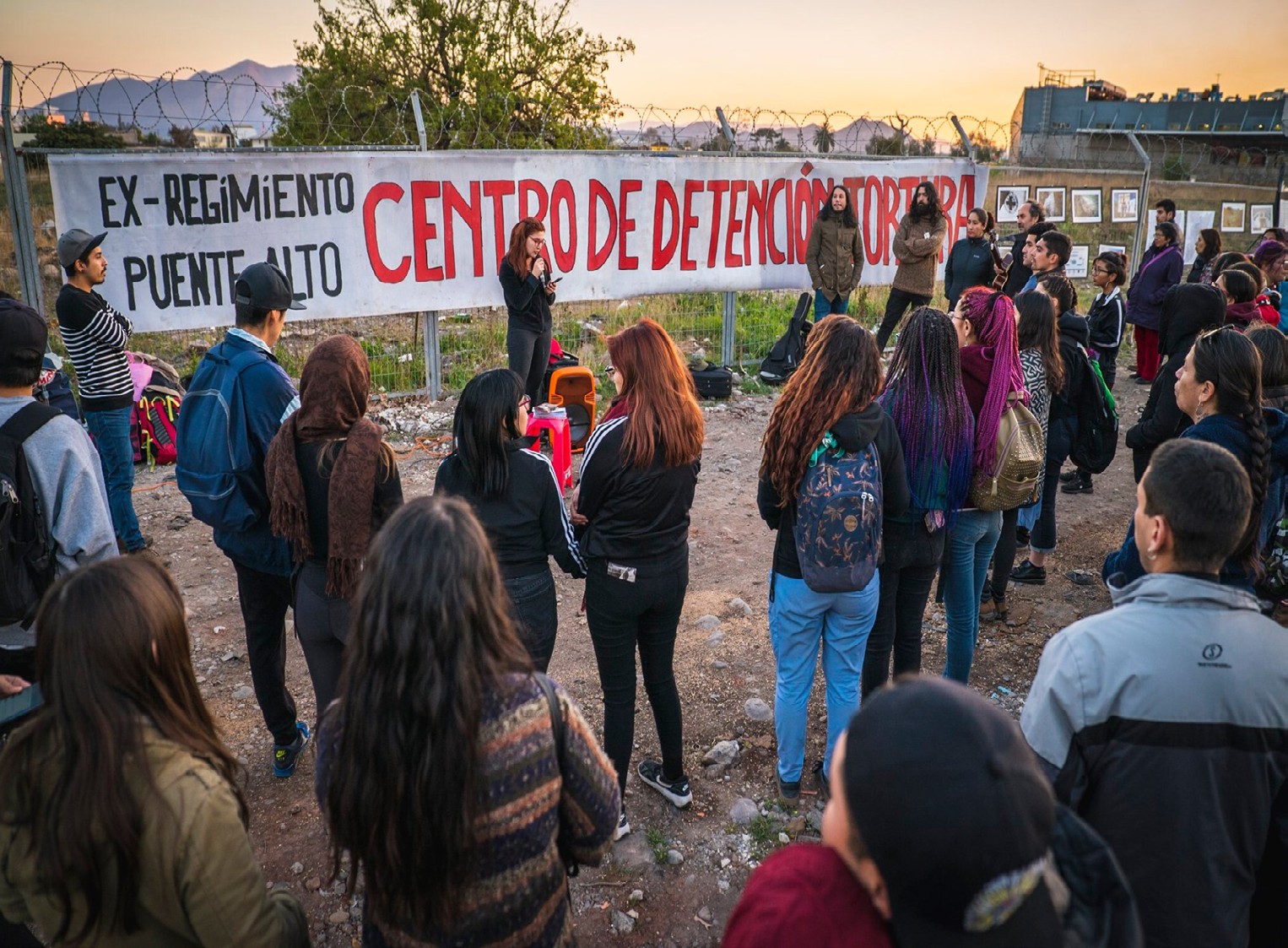 Figura 1. Conmemoración de los 46 años del golpe de Estado, 11 de septiembre de 2019. Elaboración propia.