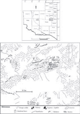 Figura 7. Reconstrucción de la Sección III A, sector sureste del área de estudio